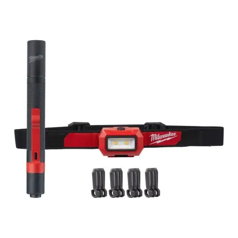 Erbjudandepris Milwaukee 4933492103 Lampset